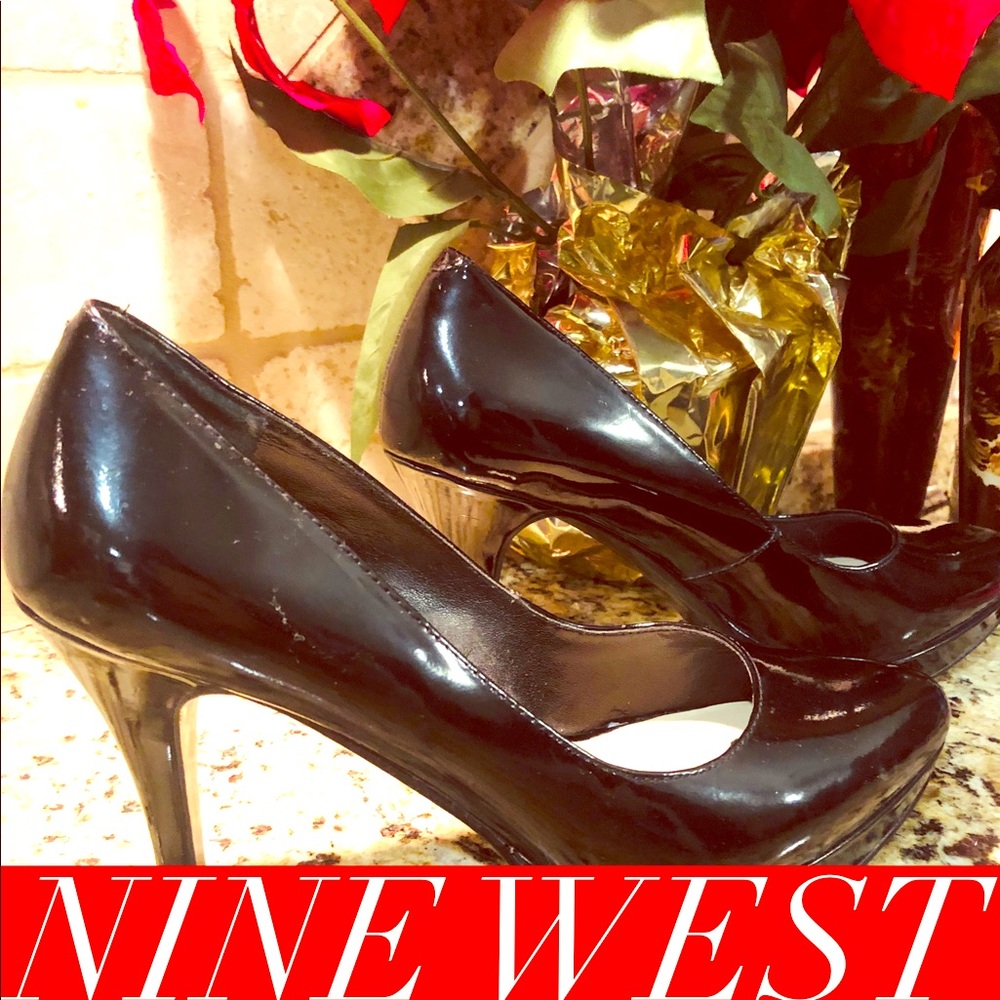 Black Patent Leather Shoe 👠✨✨